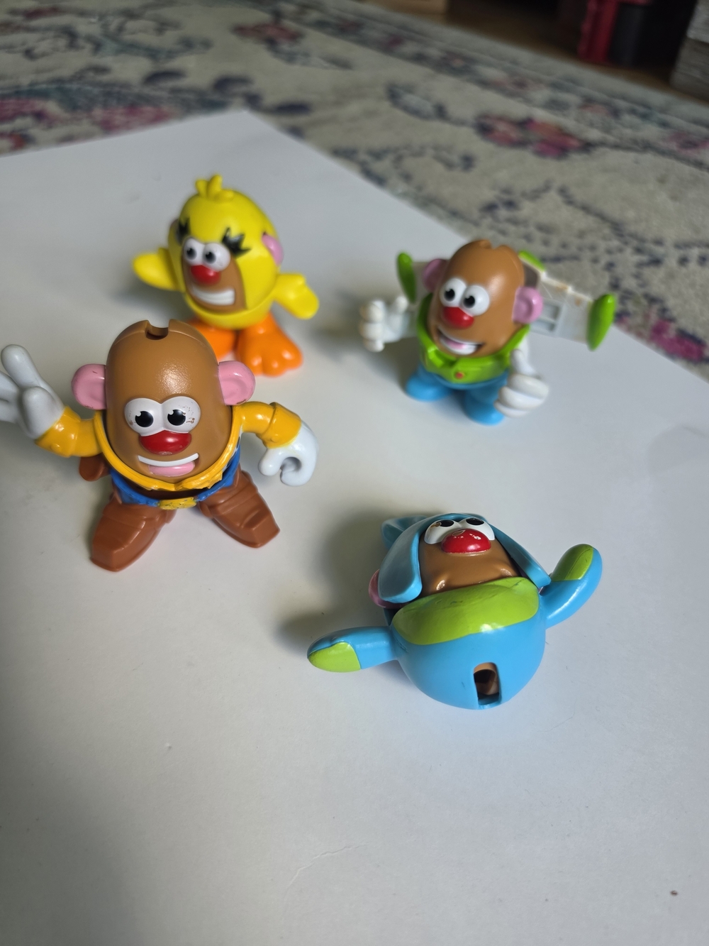 Hasbro Playskool Disney Pixar Toy Story 4 Mr. Potato Head 3 inch Figure Lot.